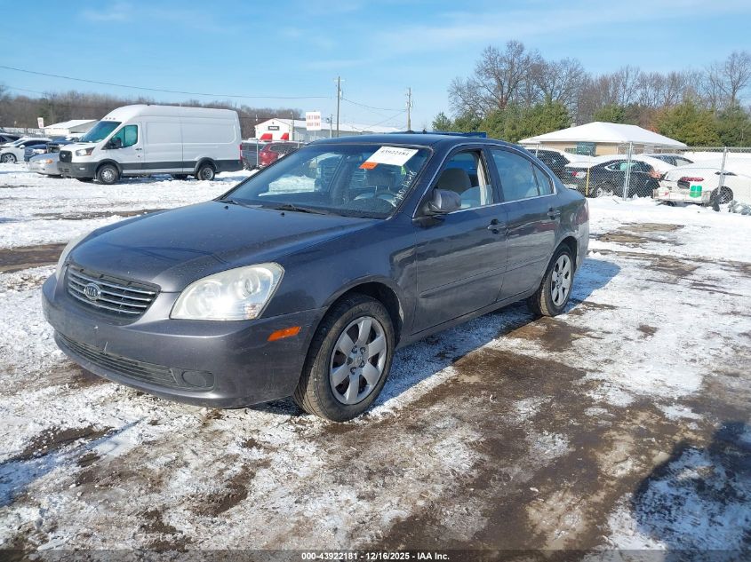 KNAGE123585250732 2008 KIA OPTIMA photo no. 2