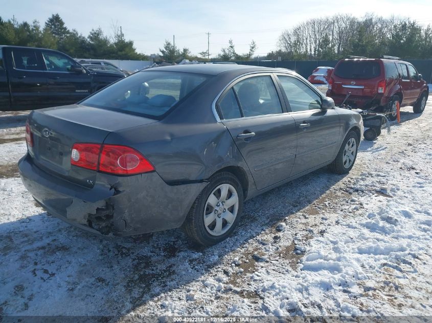 KNAGE123585250732 2008 KIA OPTIMA photo no. 4