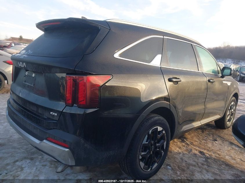 2025 Kia Sorento S VIN: 5XYRLDJC8SG335437 Lot: 43922187