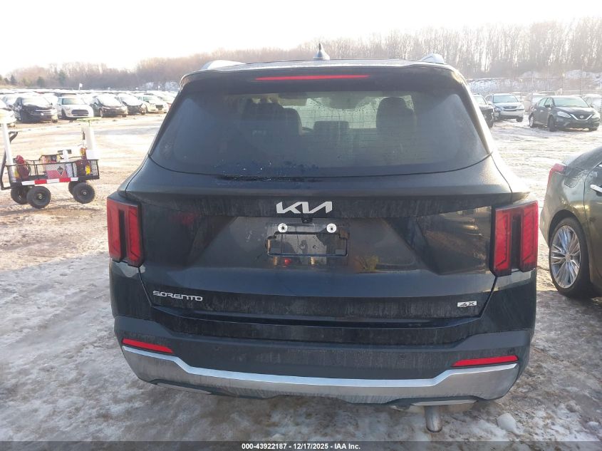 2025 Kia Sorento S VIN: 5XYRLDJC8SG335437 Lot: 43922187