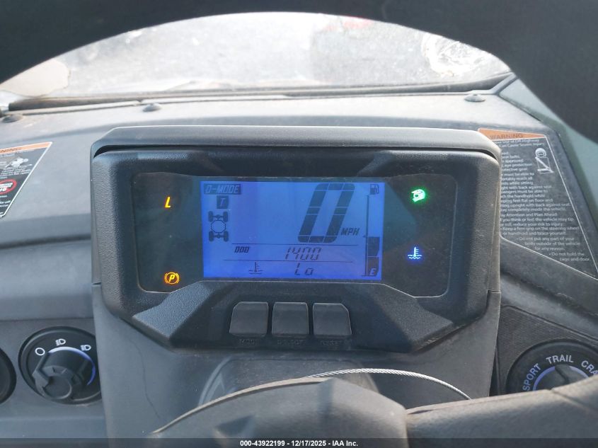 2021 Yamaha Yxe1000 VIN: 5Y4AN39Y1MA103001 Lot: 43922199