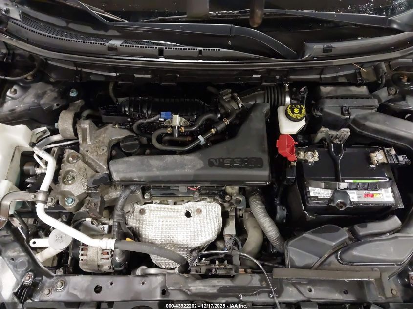 2017 Nissan Rogue Sv VIN: JN8AT2MV9HW016224 Lot: 43922202