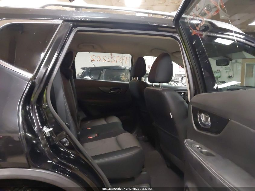 2017 Nissan Rogue Sv VIN: JN8AT2MV9HW016224 Lot: 43922202