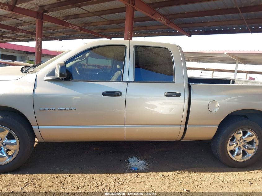 2005 Dodge Ram 1500 Slt/Laramie VIN: 1D7HA18D75S171701 Lot: 43922220