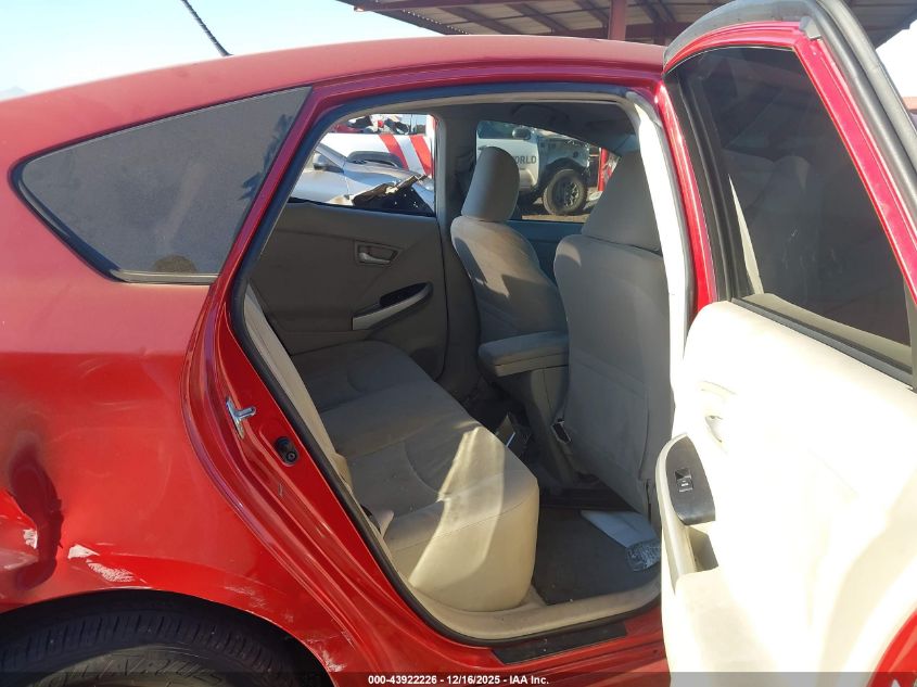 2010 Toyota Prius Ii VIN: JTDKN3DU9A1093993 Lot: 43922226