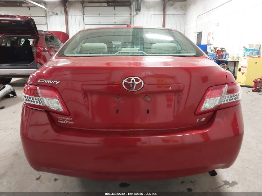 2011 Toyota Camry Le VIN: 4T4BF3EK6BR206634 Lot: 43922232