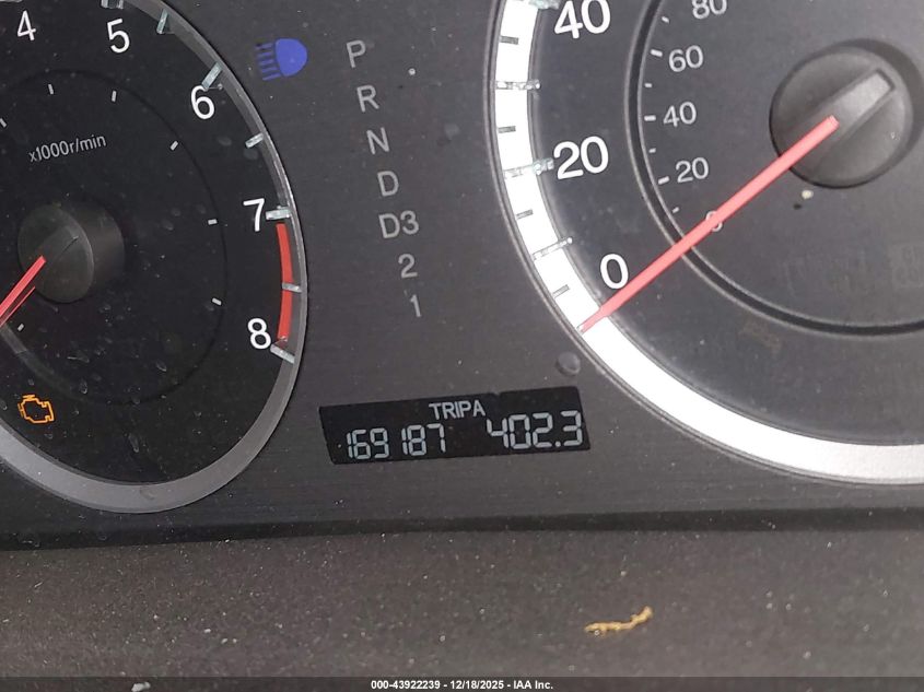 2012 Honda Accord 2.4 Ex-L VIN: 1HGCP2F86CA062469 Lot: 43922239