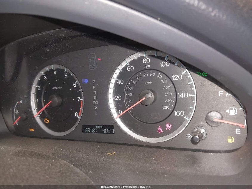 2012 Honda Accord 2.4 Ex-L VIN: 1HGCP2F86CA062469 Lot: 43922239