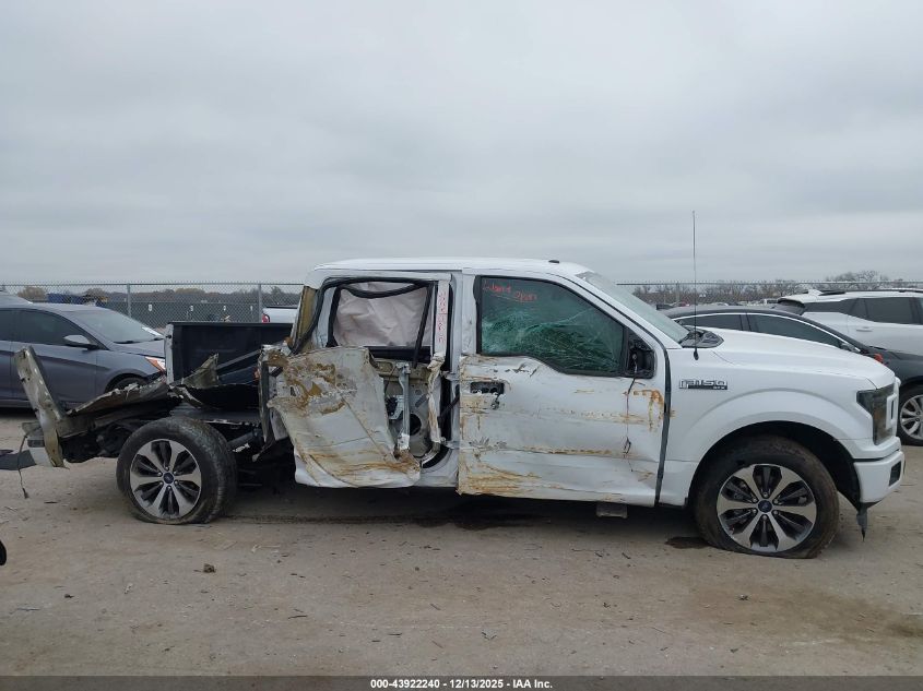 2019 Ford F-150 Xl VIN: 1FTEW1CP2KKD69971 Lot: 43922240