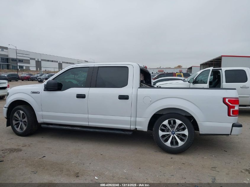 2019 Ford F-150 Xl VIN: 1FTEW1CP2KKD69971 Lot: 43922240
