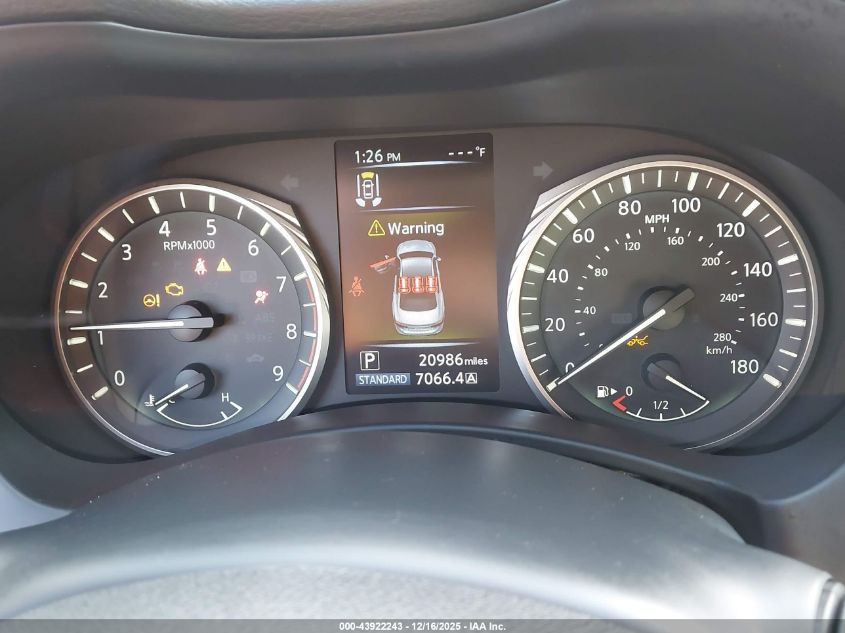 2024 Infiniti Q50 Sensory Awd VIN: JN1EV7CR9RM630912 Lot: 43922243