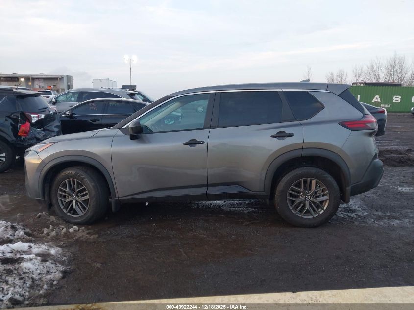 2021 Nissan Rogue S Intelligent Awd VIN: 5N1AT3AB2MC701295 Lot: 43922244