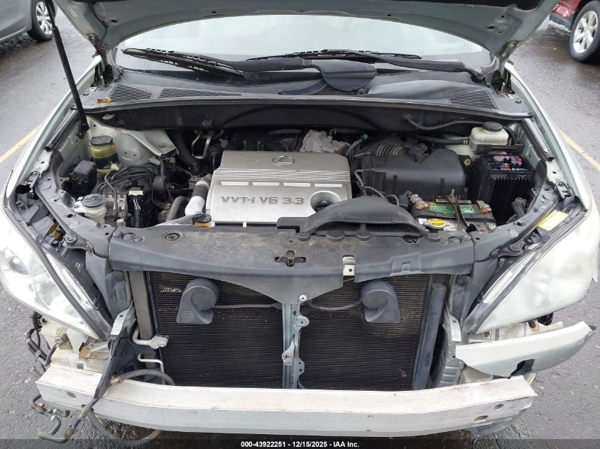 2004 Lexus Rx 330 VIN: JTJHA31UX40073866 Lot: 43922251