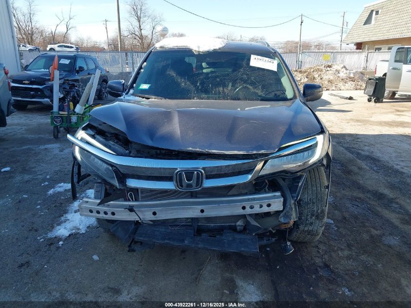 2019 Honda Pilot Touring VIN: 5FNYF6H9XKB018470 Lot: 43922261