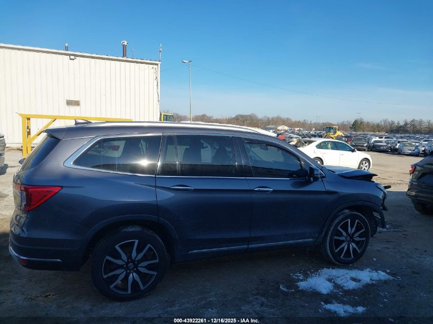 2019 Honda Pilot Touring VIN: 5FNYF6H9XKB018470 Lot: 43922261