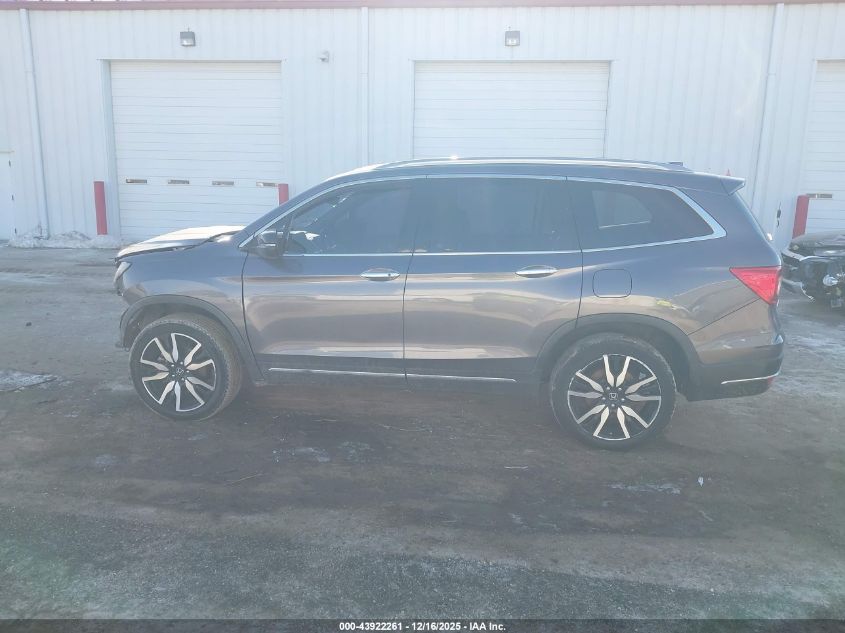 2019 Honda Pilot Touring VIN: 5FNYF6H9XKB018470 Lot: 43922261