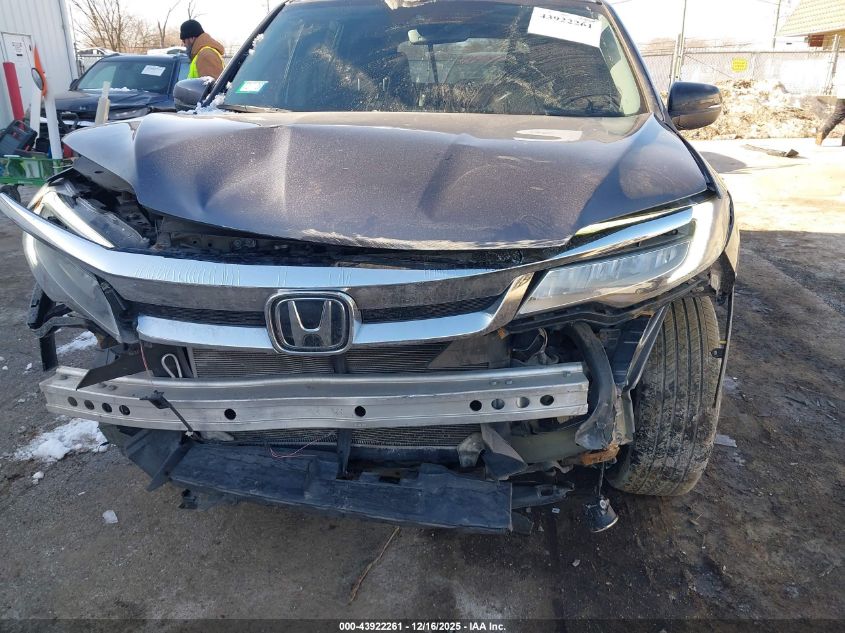 2019 Honda Pilot Touring VIN: 5FNYF6H9XKB018470 Lot: 43922261