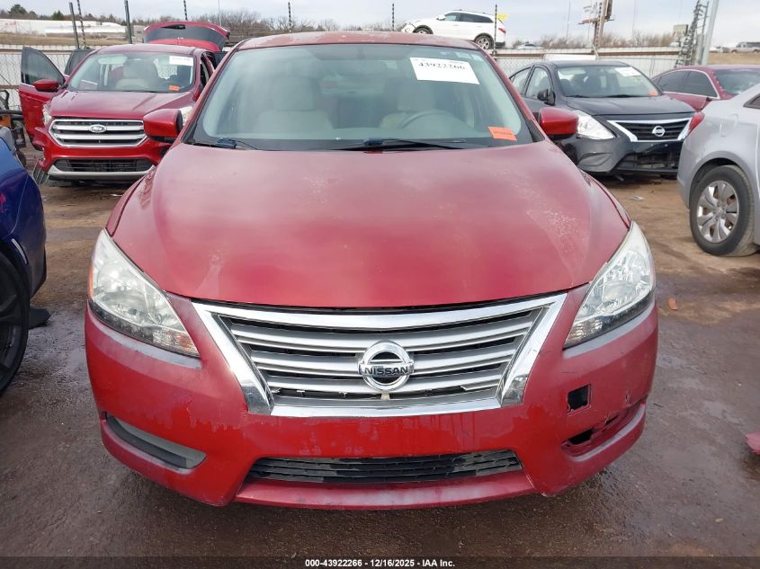 2014 Nissan Sentra Sv VIN: 3N1AB7AP9EY324597 Lot: 43922266