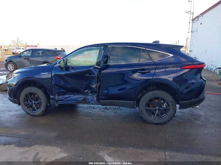 2021 Toyota Venza Le VIN: JTEAAAAH8MJ082048 Lot: 43922283