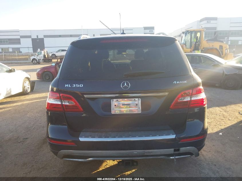 2015 Mercedes-Benz Ml 350 4Matic VIN: 4JGDA5HBXFA537149 Lot: 43922284