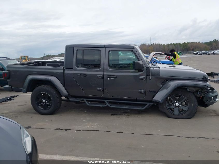 2020 Jeep Gladiator Sport S 4X4 VIN: 1C6HJTAG9LL171613 Lot: 43922286