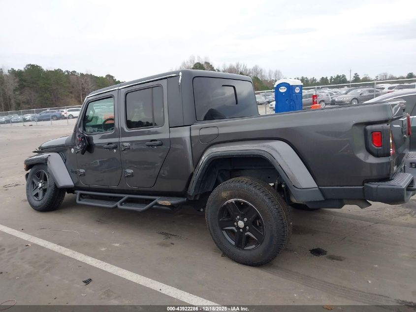 2020 Jeep Gladiator Sport S 4X4 VIN: 1C6HJTAG9LL171613 Lot: 43922286