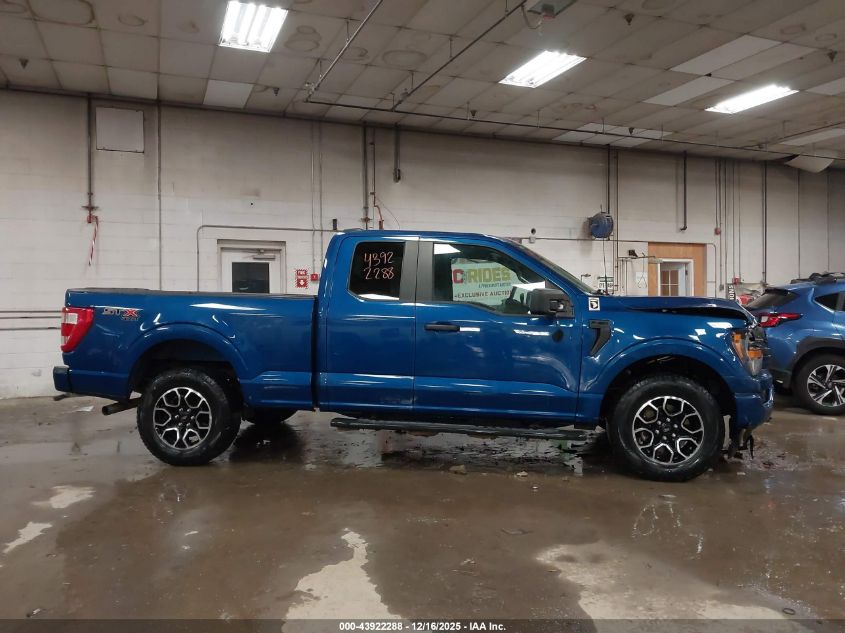 2023 Ford F-150 Xl VIN: 1FTEX1EP2PKD70698 Lot: 43922288