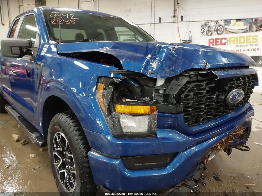 2023 Ford F-150 Xl VIN: 1FTEX1EP2PKD70698 Lot: 43922288