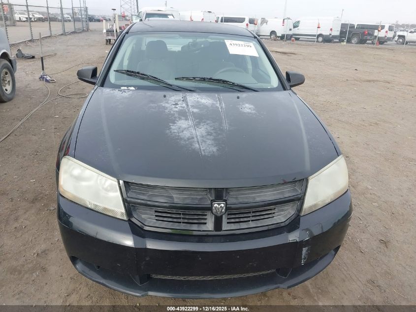2010 Dodge Avenger Sxt VIN: 1B3CC4FB0AN128779 Lot: 43922299