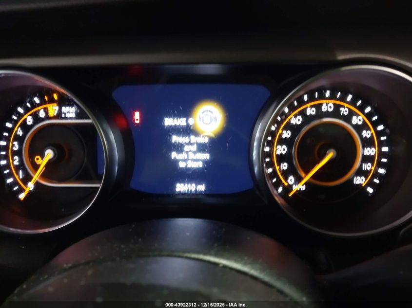 2022 Jeep Gladiator Willys 4X4 VIN: 1C6HJTAG1NL149267 Lot: 43922312