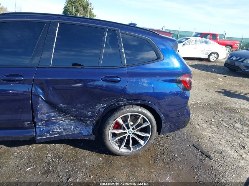 2024 BMW X3 M40I VIN: 5UX83DP0XR9W87468 Lot: 43922319