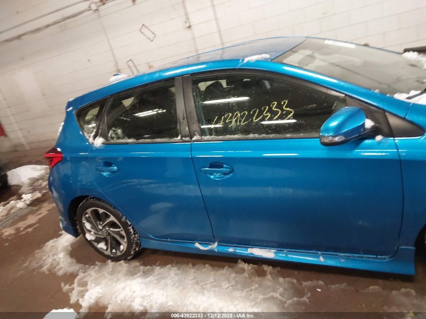 2018 Toyota Corolla Im VIN: JTNKARJEXJJ565660 Lot: 43922333