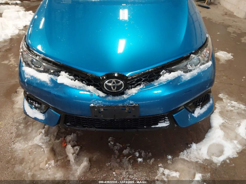 2018 Toyota Corolla Im VIN: JTNKARJEXJJ565660 Lot: 43922333