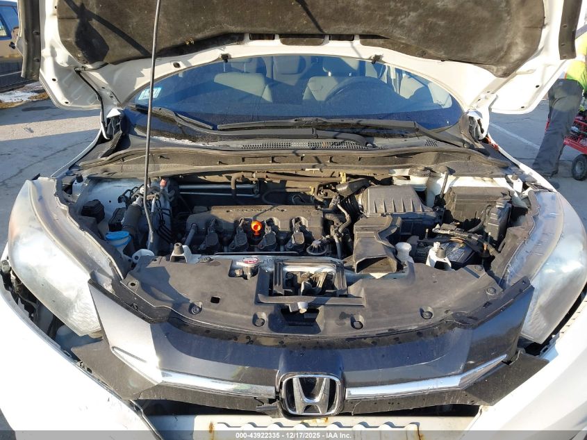 2016 Honda Hr-V Lx VIN: 3CZRU6H35GM721185 Lot: 43922335