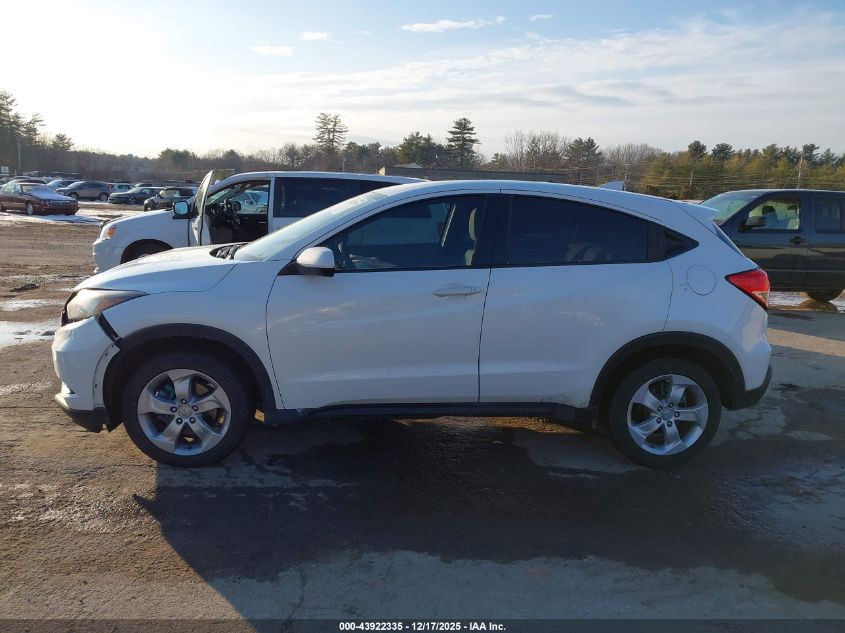 2016 Honda Hr-V Lx VIN: 3CZRU6H35GM721185 Lot: 43922335