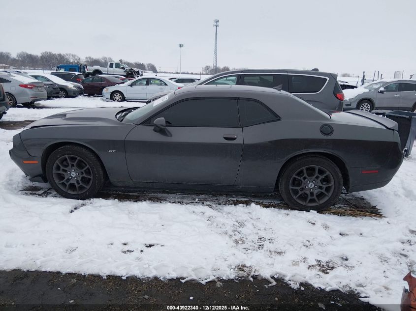 2018 Dodge Challenger Gt Awd VIN: 2C3CDZGG4JH122080 Lot: 43922340
