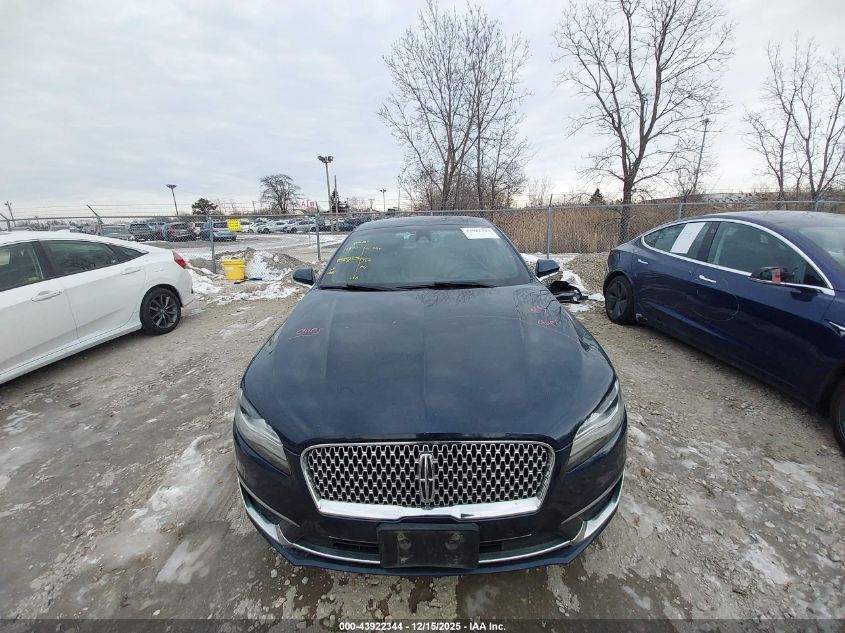 2017 Lincoln Mkz Reserve VIN: 3LN6L5E95HR653761 Lot: 43922344
