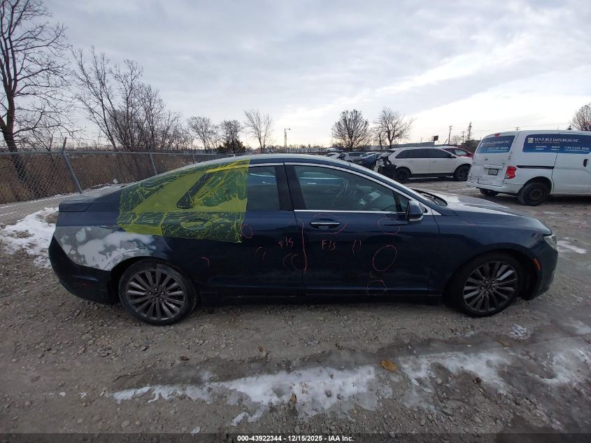 2017 Lincoln Mkz Reserve VIN: 3LN6L5E95HR653761 Lot: 43922344