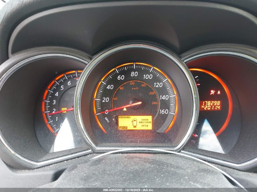 2010 Nissan Murano Sl VIN: JN8AZ1MU7AW000917 Lot: 43922353