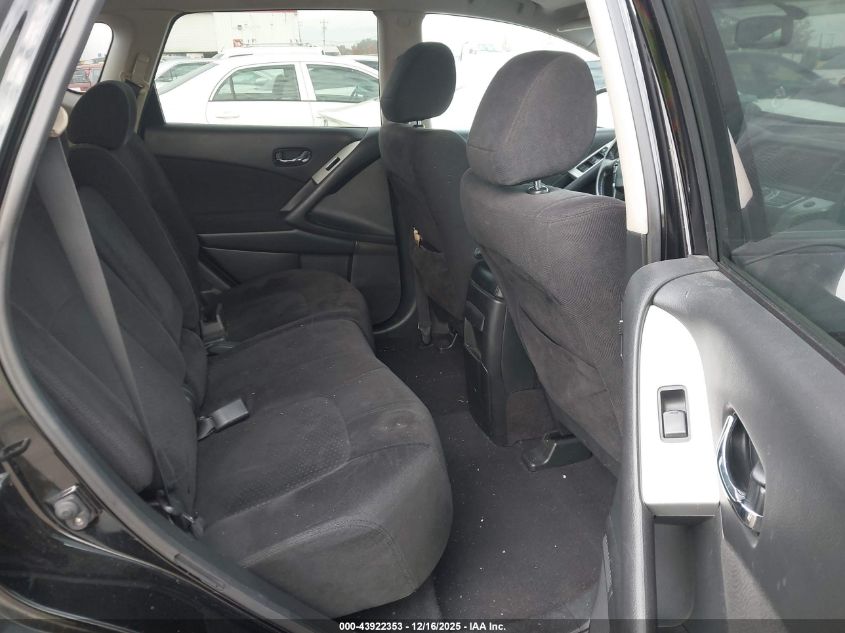 2010 Nissan Murano Sl VIN: JN8AZ1MU7AW000917 Lot: 43922353