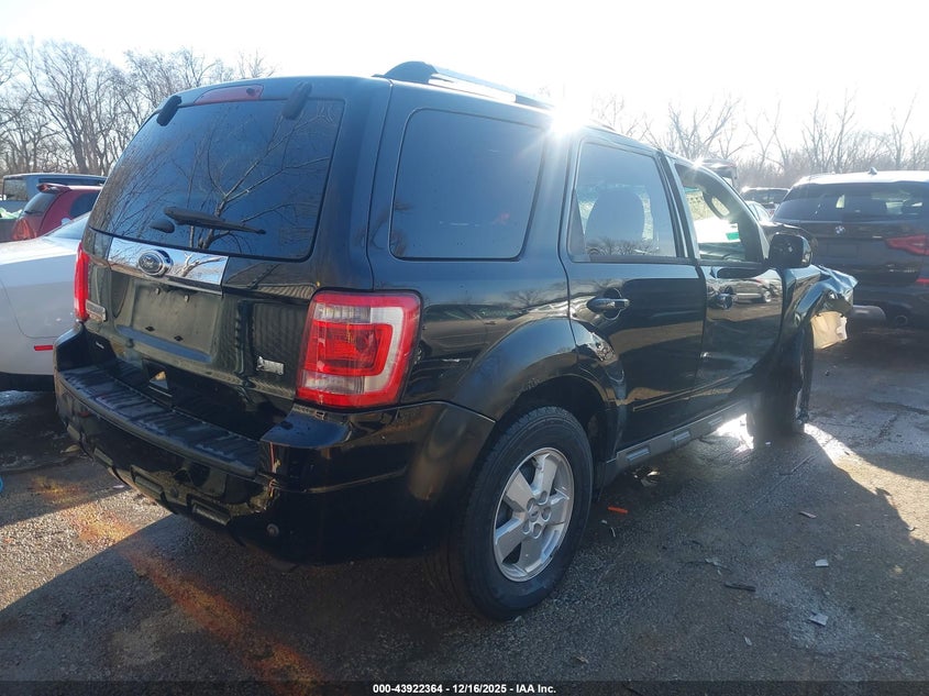 Vin: 1fmcu0eg8ckc80004, lot: 44417971, ford escape limited 20124