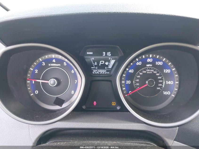 2016 Hyundai Elantra Se VIN: KMHDH4AE8GU543591 Lot: 43922371