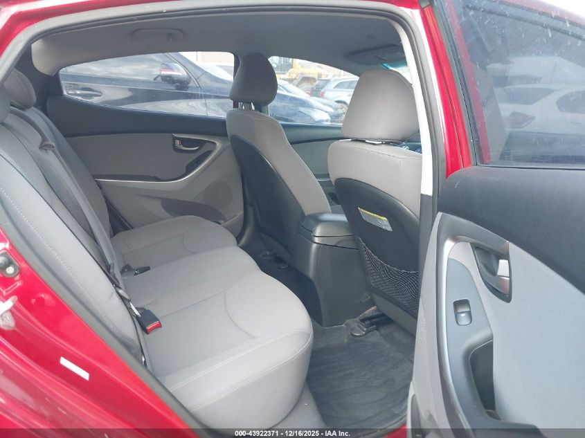 2016 Hyundai Elantra Se VIN: KMHDH4AE8GU543591 Lot: 43922371