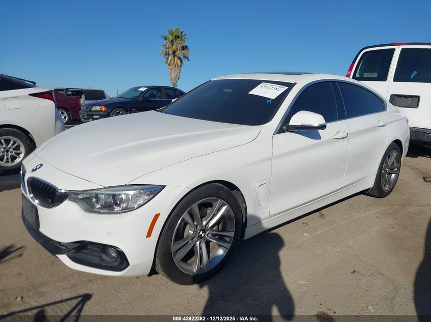 Vin: wba4f7c39hg788355, lot: 44417990, bmw 430i gran coupe 20172