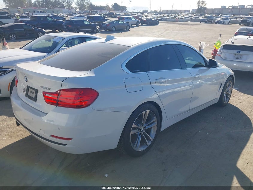 Vin: wba4f7c39hg788355, lot: 44417990, bmw 430i gran coupe 20174