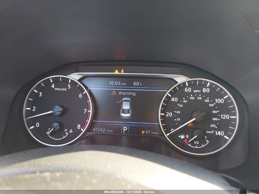 2024 Nissan Altima Sv Fwd VIN: 1N4BL4DV1RN409823 Lot: 43922385