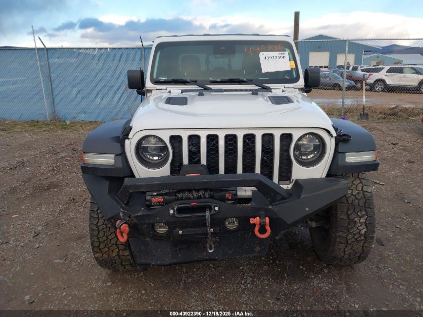 2020 Jeep Gladiator Rubicon 4X4 VIN: 1C6JJTBG5LL135899 Lot: 43922390
