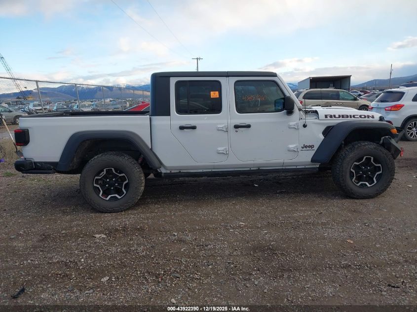2020 Jeep Gladiator Rubicon 4X4 VIN: 1C6JJTBG5LL135899 Lot: 43922390