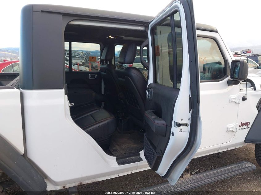 2020 Jeep Gladiator Rubicon 4X4 VIN: 1C6JJTBG5LL135899 Lot: 43922390