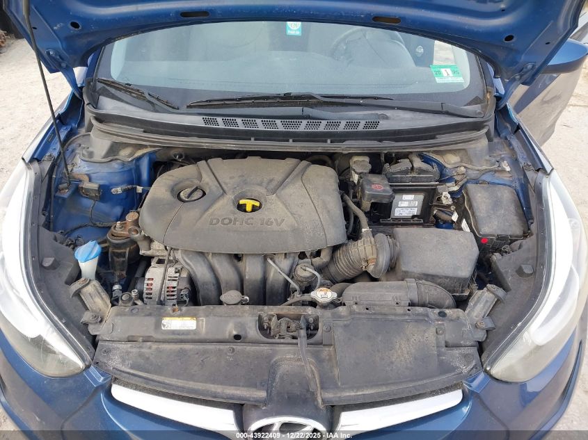 2016 Hyundai Elantra Se VIN: 5NPDH4AE7GH735020 Lot: 43922409